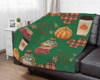 Fall blanket, Fall throw, Fall decor, Fall decorations, Autumn throw, Autumn blanket, Fall throw blanket, Thanksgiving gift, Fall vibes