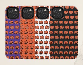 Cute Pumpkins Halloween iPhone Case, Pumpkin Season iPhone Cases, Spooky Season Phonecases