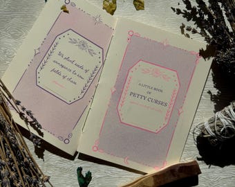 Petty Curses Risograph zine
