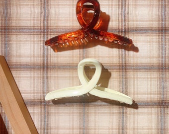Jumbo Haarspange, Schildkröte Haarspange, Acetat Matte Haarspange, Haarschmuck für sie, Acryl Haarklaue, perfektes Geschenk, Geschenk für sie