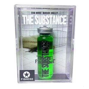 The Substance Serum Fläschchen Flasche mit Display Sammelbox Filmrequisite