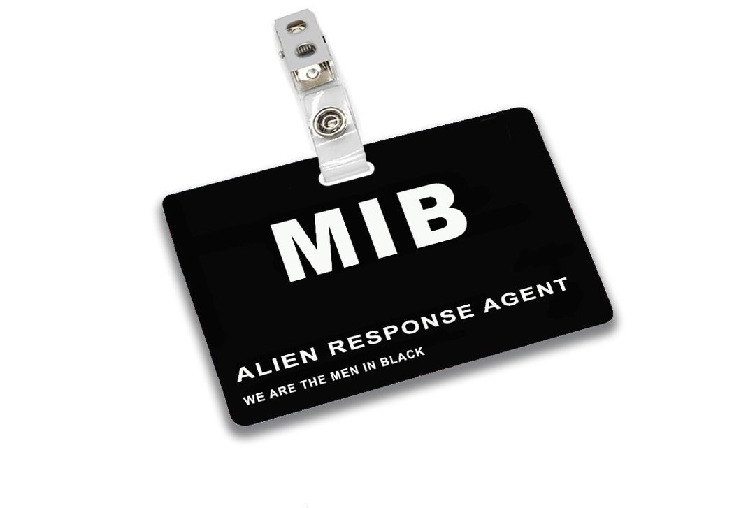 MIB Men In Black ID Card Badge Cosplay Halloween Costume Etsy Il 1080xN.5343863001 Mtqu