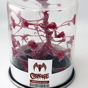 Carnage Symbiote Movie Prop Große Glaskuppel Display
