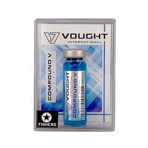 The Boys Verbindung-V-Serum-Fläschchen Flasche mit Display Sammler Box Prop
