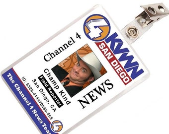 Anchorman Champ Kind ID Badge