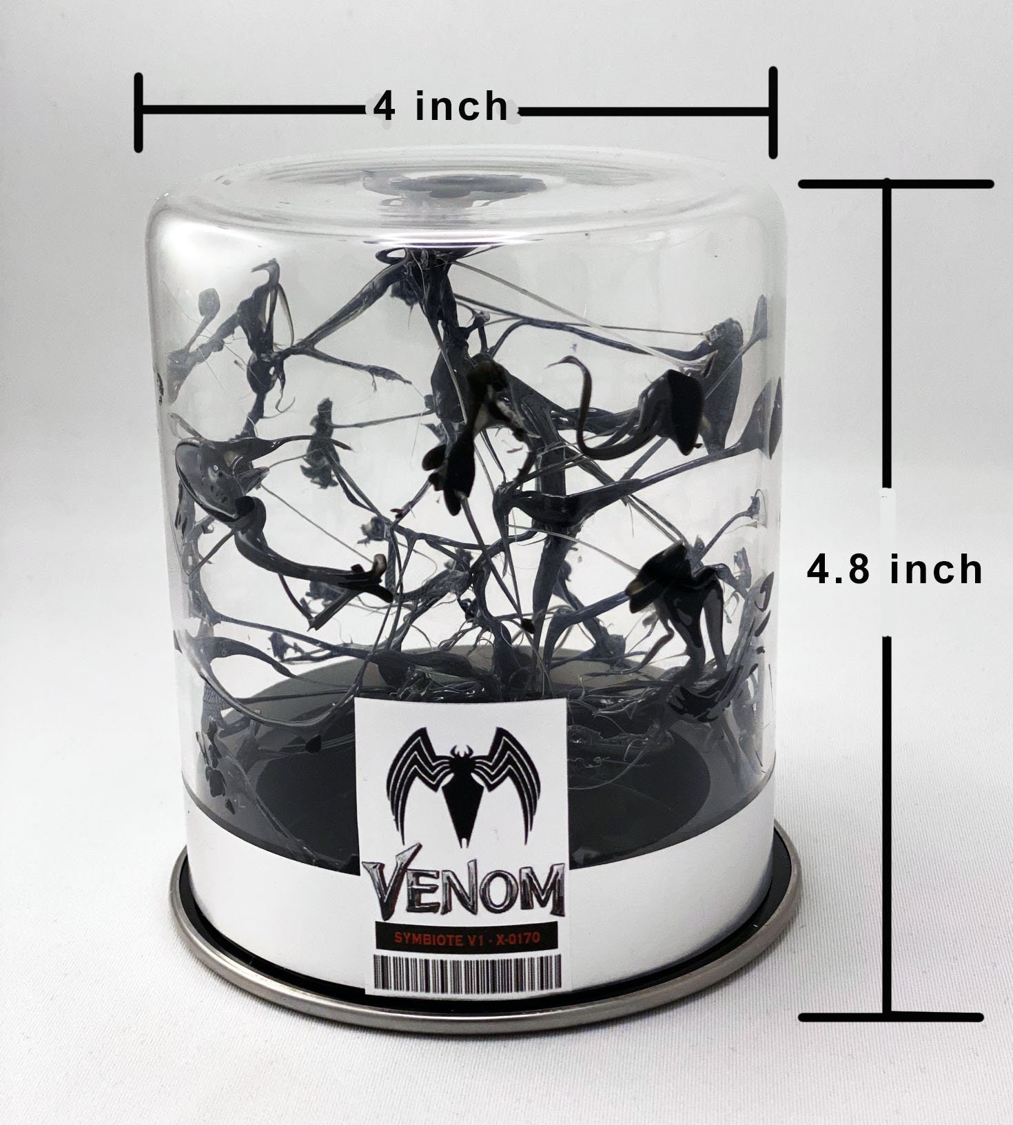 ヴェノム シンビオート 映画小道具 大型ガラスドームディスプレイ
