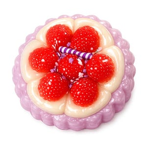 Handmade Taba Squishy - Strawberry Cake - Etsy
