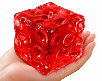 Squishy hecho a mano - Queso Vaselina Rojo 7,6 cm (3 pulgadas)