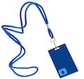 Severance Keycard ID Badge Blue PVC Card Lanyard Cosplay Costume