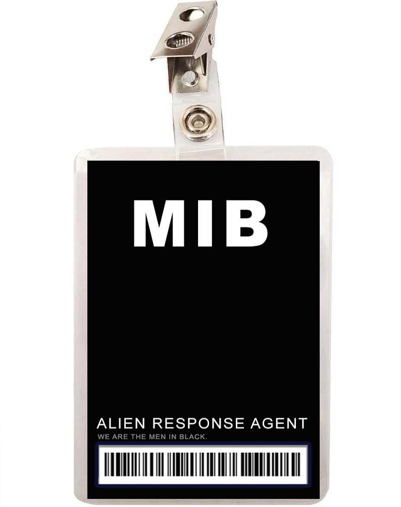 MIB Hombres De Negro ID Badge Cosplay Disfraz De Halloween Etsy Espa a
