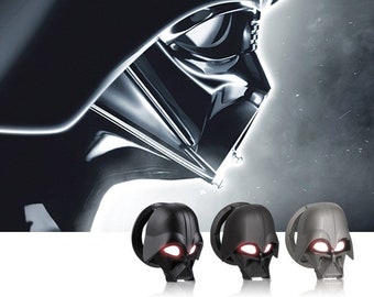 Darth Vader Star War Alloy Push Start Stop Button Cover, Universal Engine Ignition Switch, Car Interior Decor Start