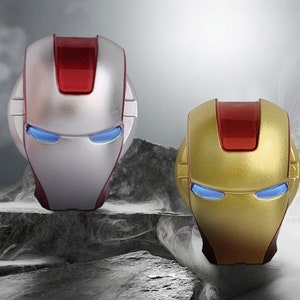 Botón de arranque y parada de plástico de Marvel de Ironman Avengers, interruptor de encendido de motor universal de plástico, accesorios para coche, decoración interior de coche