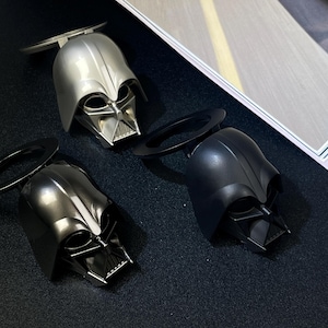 Darth Vader Star War Alloy Push Start Stop Button Cover, Universal Engine Ignition Switch, Car Interior Decor Start