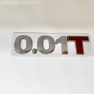 0.01T Car Decal for electric car, Electric Car Decal, Car Accessories, Funny Gift