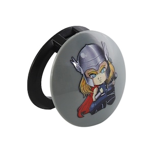 Thor Character Round plastic Plastic Push Start Stop Button Cover, Universal Engine Ignition Switch, Car Interior Decor Start