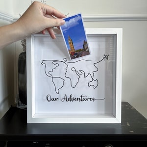 Adventure Memory Archive Box, Personalised My Adventures Memory Ticket  Picture