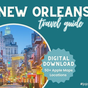 New Orleans Apple Maps Guide: Erforsche 50+ Schauplätze in ganz NOLA in den French Quarters & mehr!