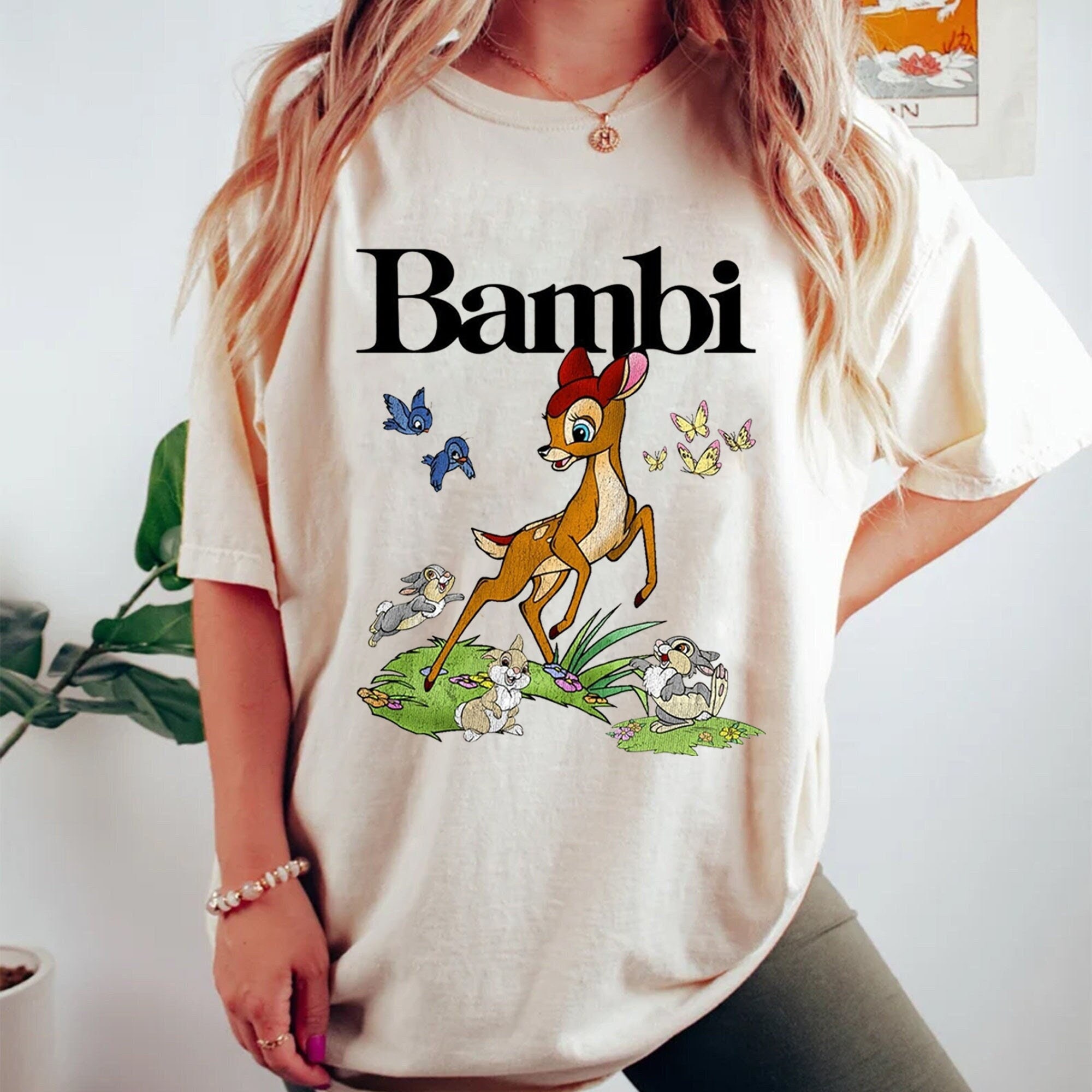 Vintage Bambi Shirt - Etsy