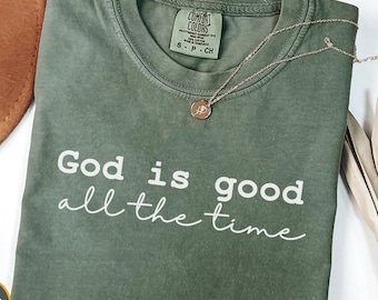 God Is Good T-Shirt: Unisex Christian Faith Tee - Comfort Colors