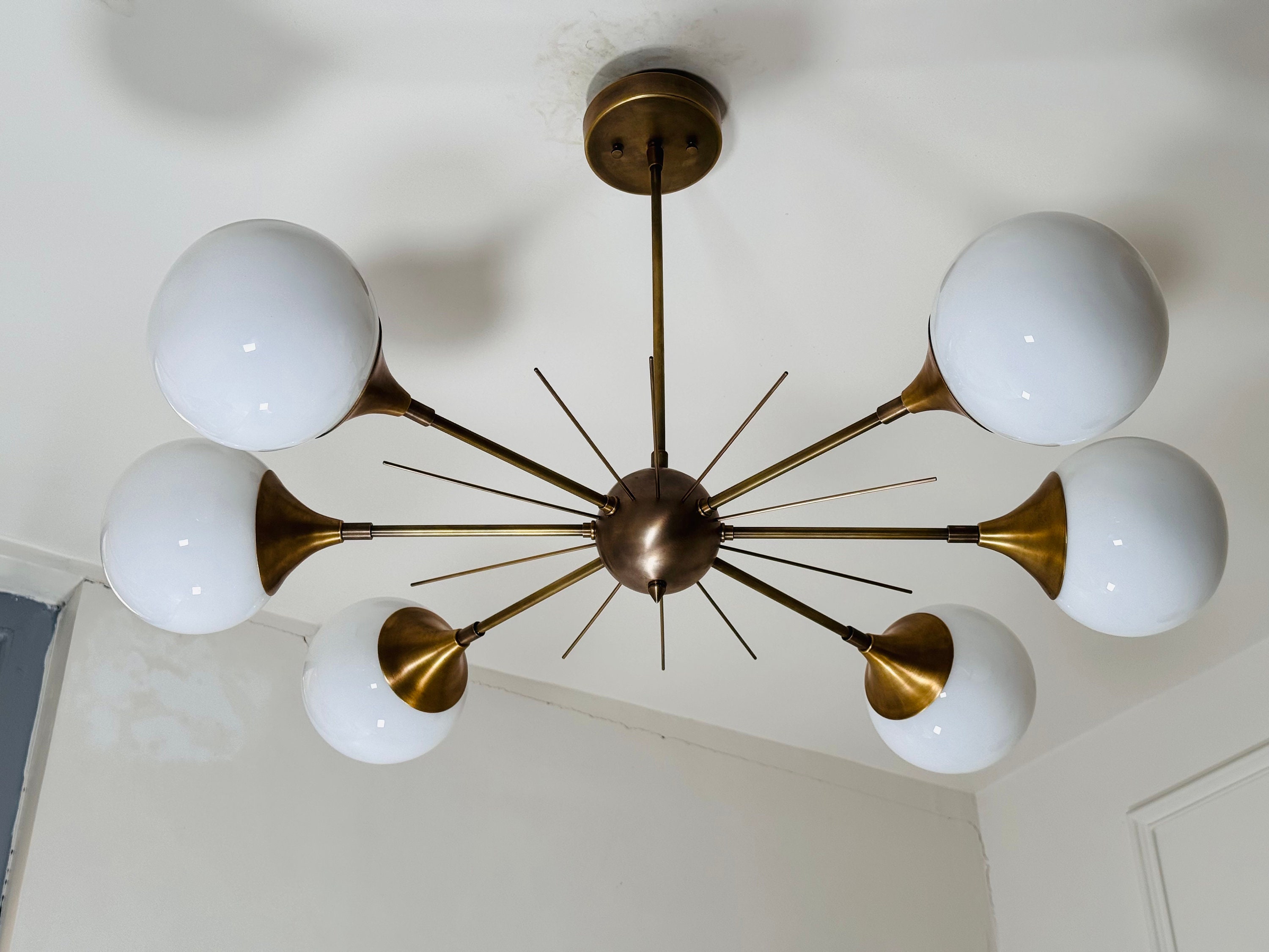 Atomic Pendant Light - Etsy Atomic Pendant Light - Etsy