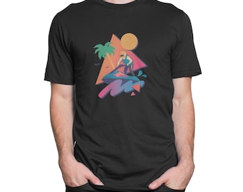 Retro Wave-Runner Unisex T-Shirt