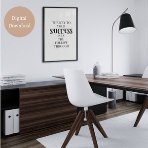 Key to Success Wall Art