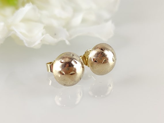 Beautiful gold earrings 333 - image 5