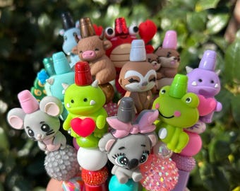 Hand Beaded Pen (New Animal Pens) you choose one