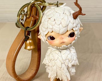 Handmade Hirono Little Mischief Series Keychain - Etsy