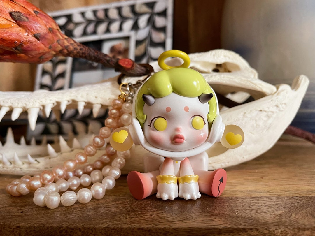 手作りのスカルパンダキーホルダー - Etsy 日本