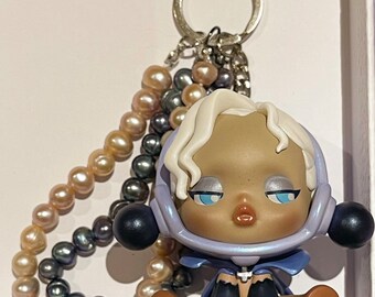 手作りのスカルパンダキーホルダー - Etsy 日本