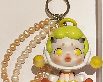 手作りのスカルパンダキーホルダー - Etsy 日本