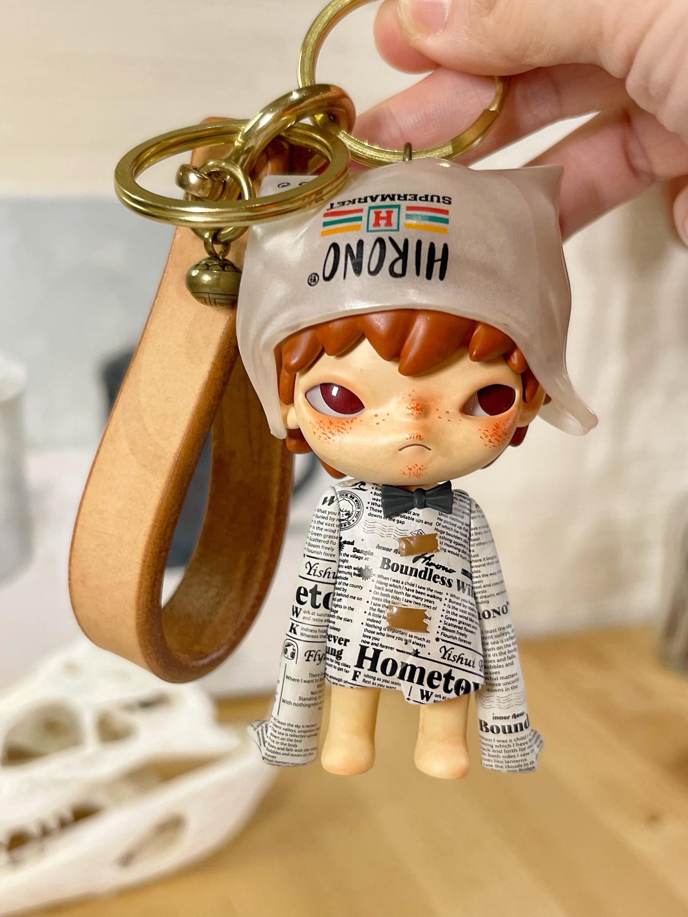 Handmade Hirono Little Mischief Series Keychain - Etsy