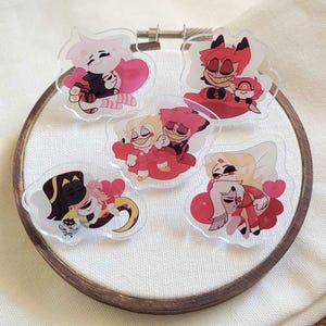 Hellish Sleepy Time 1.5&quot; Acrylic Pins