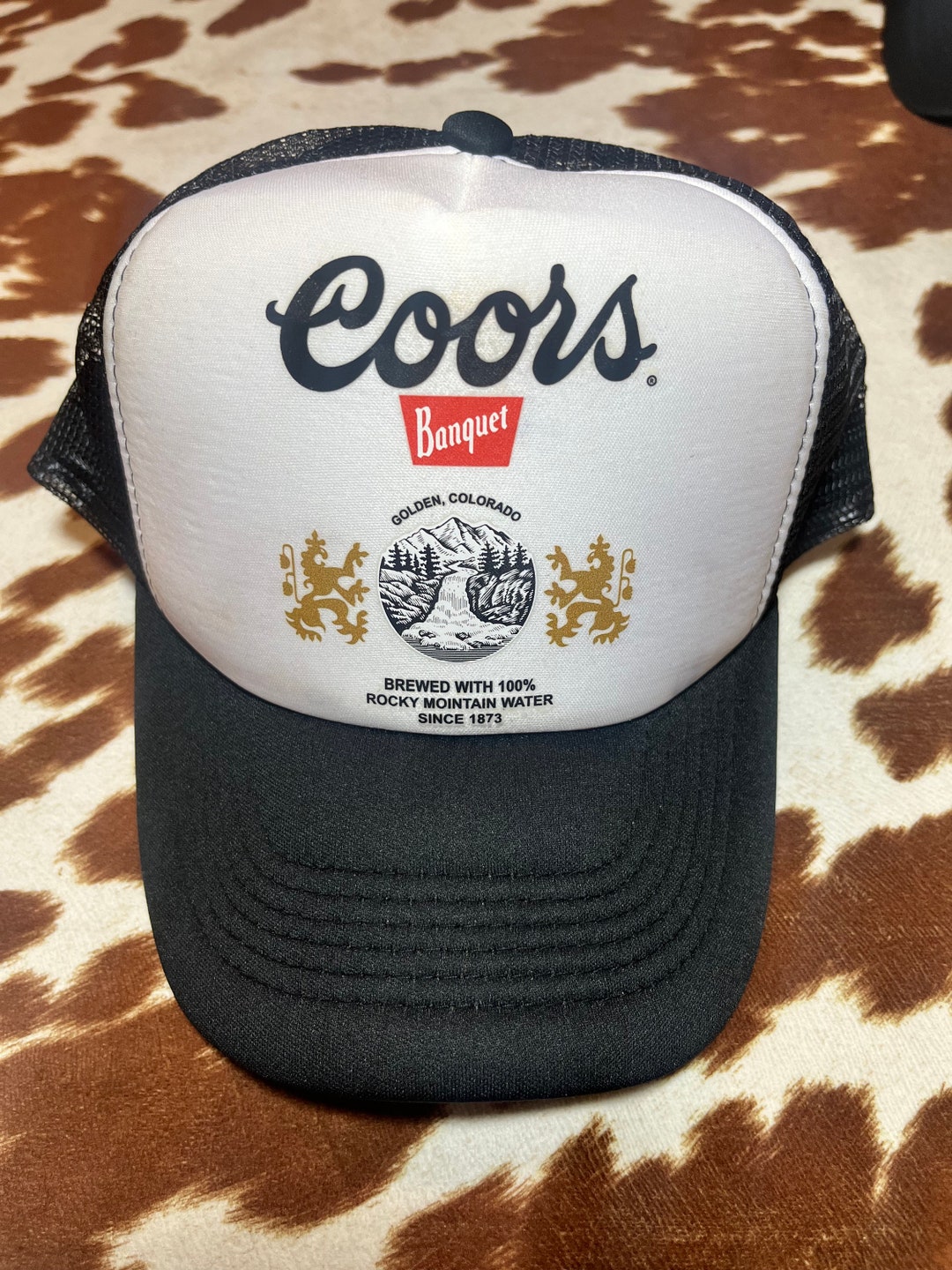 Coors Banquet Trucker Hat Etsy