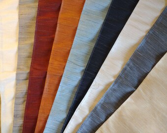 Texture - Thames - Honey, Maize, Moss, Paprika, Persimonon, Pool, Raven, Sand, Smoke, Turmeric - 17" x 26"