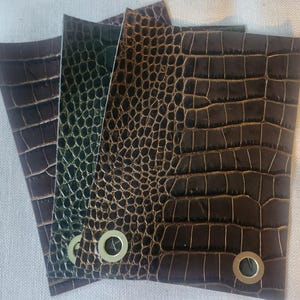 Hancock & Moore Allie Espresso, Hunter, Java Leather - 6" x 6"
