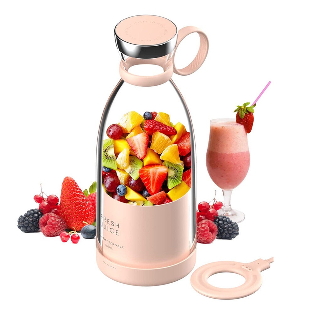 Hemoton 1pc Portable Juicer portable blender mini juicer hand juicer mini  mixer blender battery operated blender portable USB blender Mini Fruit