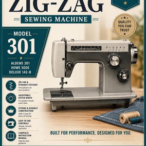 Super Zig Zag Manual Japan - Etsy