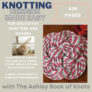 Knotting Designs Made Easy for Sellers with the Ashley Book Of 3800 Knots. Practical guide to sailing knots with nautical rope & macrame.