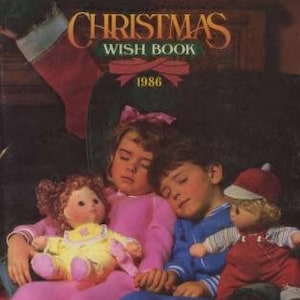 1986 Sears Weihnachtswunsch Buch Katalog Spielzeug PDF Vintage Digital Sofortiger Download Retro Scan Sublimation Handwerk Junk Journals und Scrapbooking