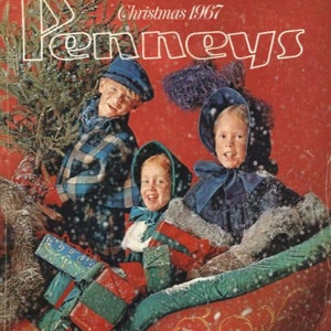 Catálogo de Navidad de 1967 Lista de deseos de juguetes Libro de deseos PDF JCPenney Descarga instantánea digital retro Sublimación Manualidades Revista basura Scrapbooking