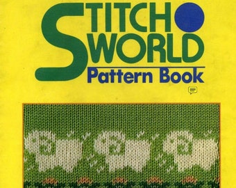 Brother Stitchworld I Pattern Book Knitting Machine KH930/940/950 Vintage Techniques Guide Instruction Manual PDF Instant Download