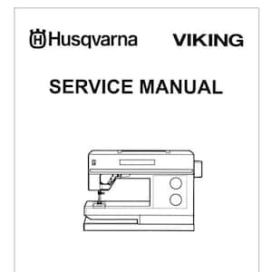 Husqvarna Viking 2000 Sewing Machine PDF Service Manual Download vintage PDF Download User Manual - Complete Searchable User Guide