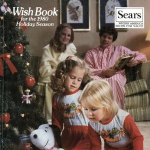 1980 Sears Weihnachtswunschbuch Katalog Spielzeug Wunschliste PDF Vintage Digital Sofort Download Retro Sublimation Handwerk Junk Journal Scrapbooking