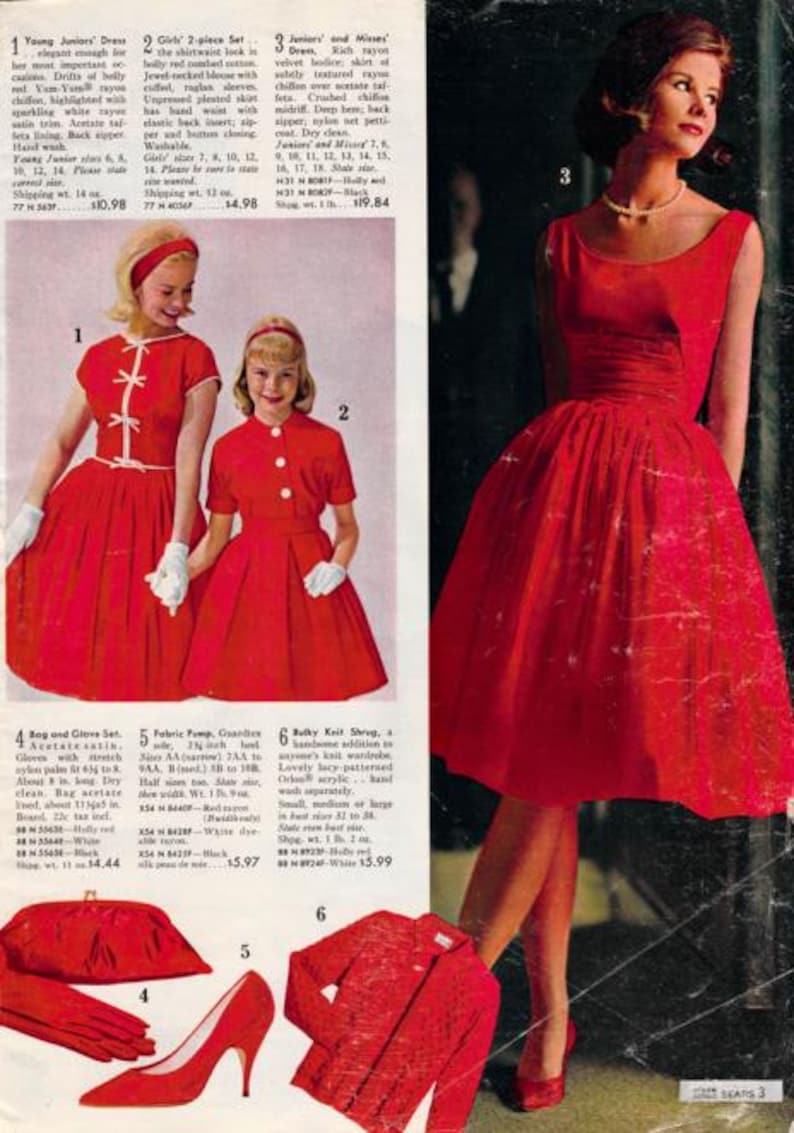 1962 Sears Christmas Wish Book Catalog Toy Wish List PDF Vintage