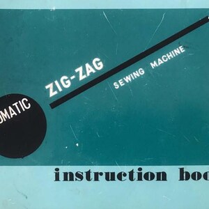 Super Zig Zag Manual Japan - Etsy