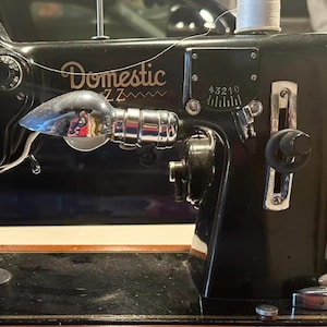 White Zig Zag Gritzner Kayser Domestic 116a Domestic ZZ Kenmore 117.640 Sewing Machine Service Manual PDF Download Vintage PDF User Manual