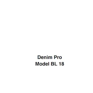 BabyLock BL18 Denim Pro Overlocker /  Serger PDF Service Instruction Manual Parts List in English Instant Download Retro Scan