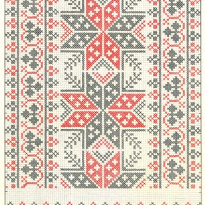 Folk Patterns and Embroidery Designs for Hand Embroidered Quilt Sewing Stitches Slovakian Vintage PDF Book Instant Download